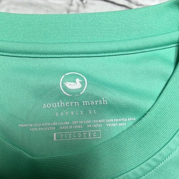 Southern Marsh Fishing Team Long Sleeve Top Shirt XXL - Picture 5 of 7